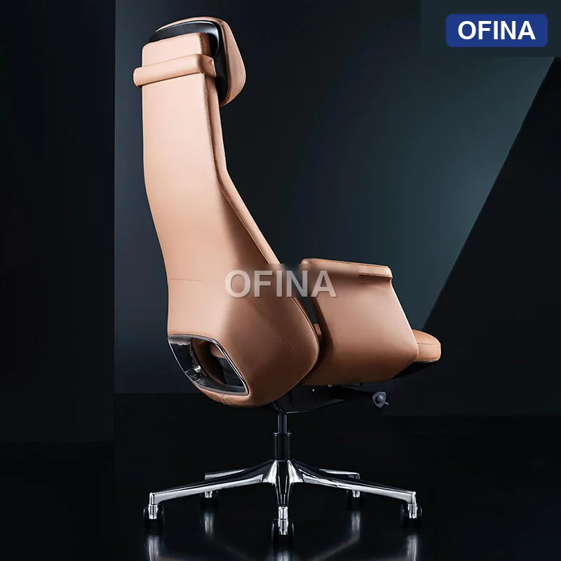 Ghế lãnh đạo da bò Italy Passo PA-1805A-BN thumbnail 8