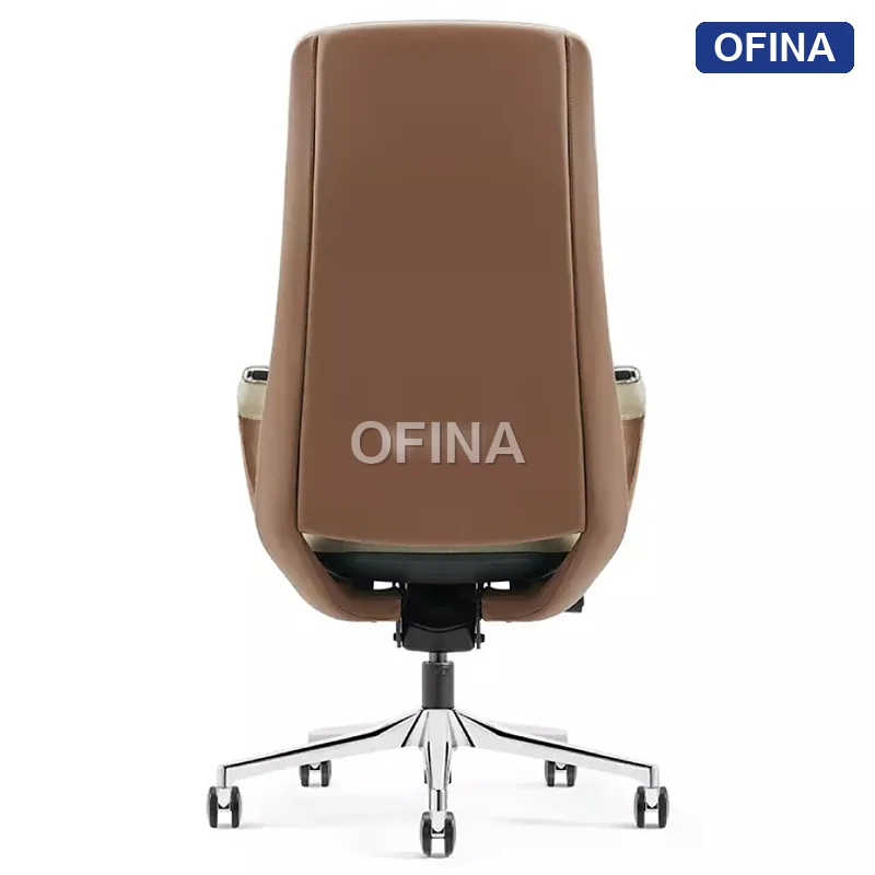 Ghế lãnh đạo da bò Italy Passo PA-1806A-BE thumbnail 4