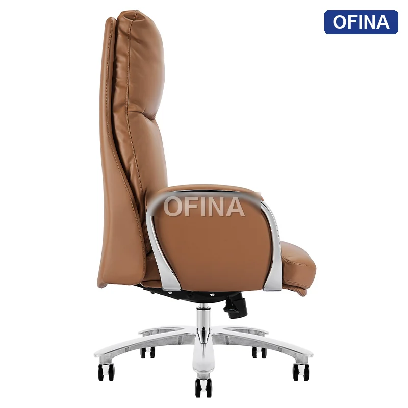 Ghế lãnh đạo da bò Italy Passo PA-1815A-BN thumbnail 2