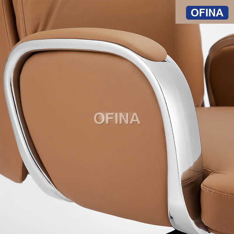 Ghế lãnh đạo da bò Italy Passo PA-1815A-BN thumbnail 7
