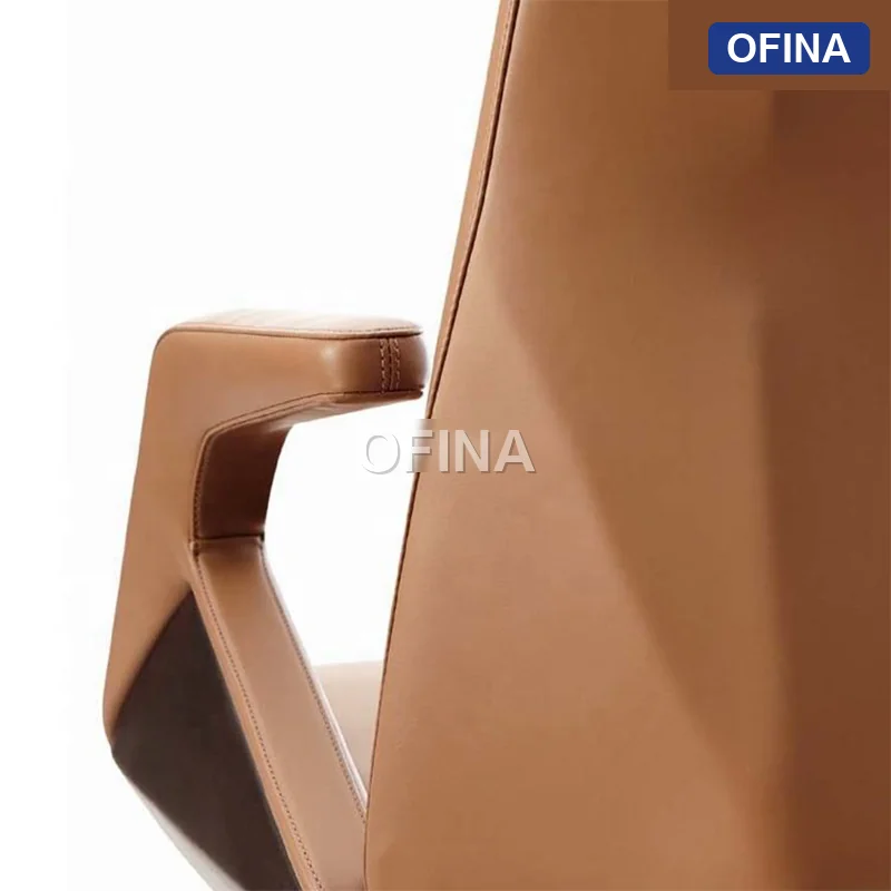 Ghế lãnh đạo da bò Italy Passo PA-1818A thumbnail 3