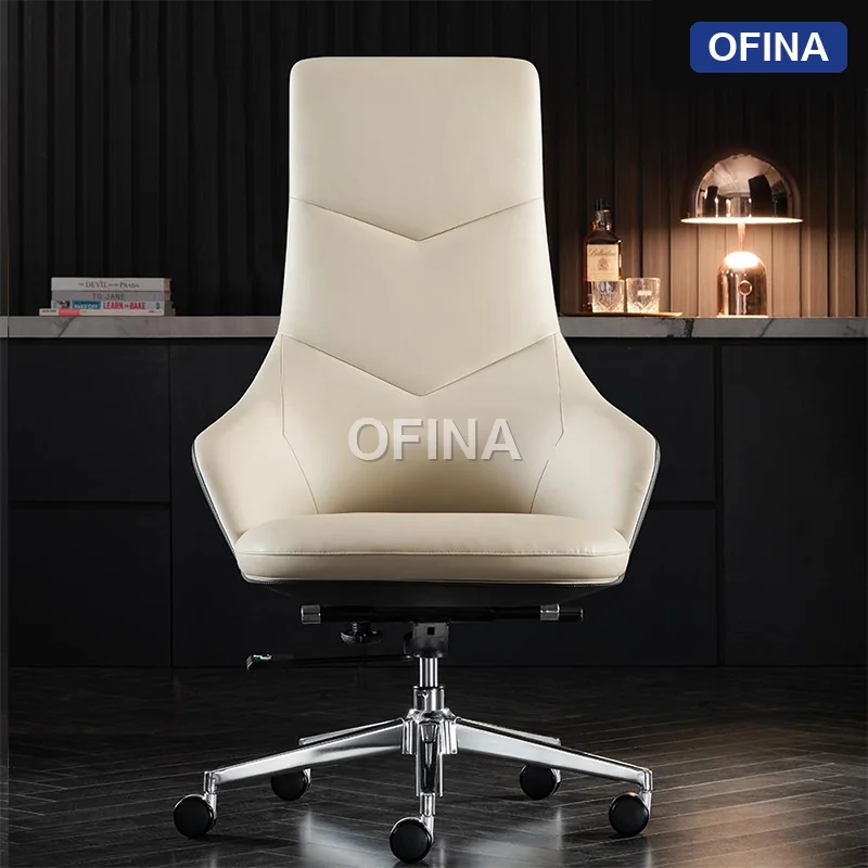 Ghế lãnh đạo da bò Italy Passo PA-2103A thumbnail 4