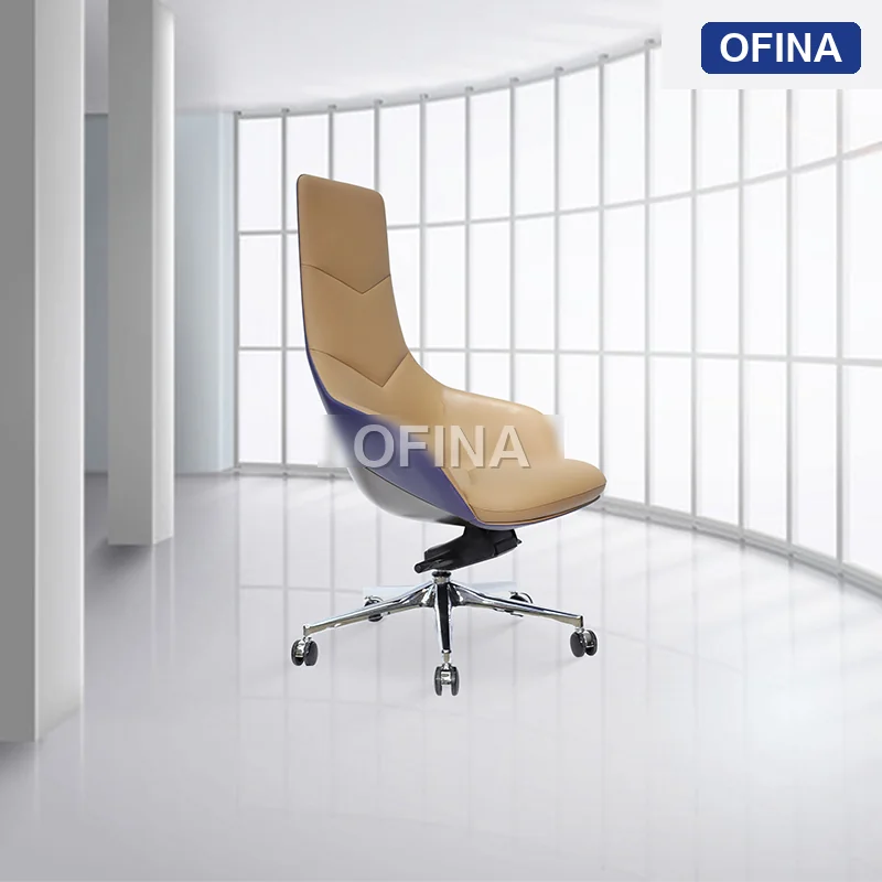 Ghế lãnh đạo da bò Italy Passo PA-2103A thumbnail 6