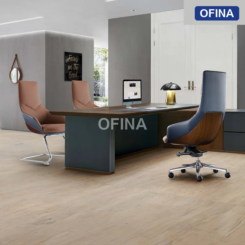 Ghế lãnh đạo da bò Italy Passo PA-2103A thumbnail 7