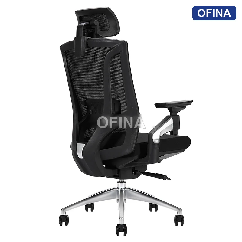 Ghế công thái học Ergonomic Plato PL05A Black (4D Armrest) thumbnail 3