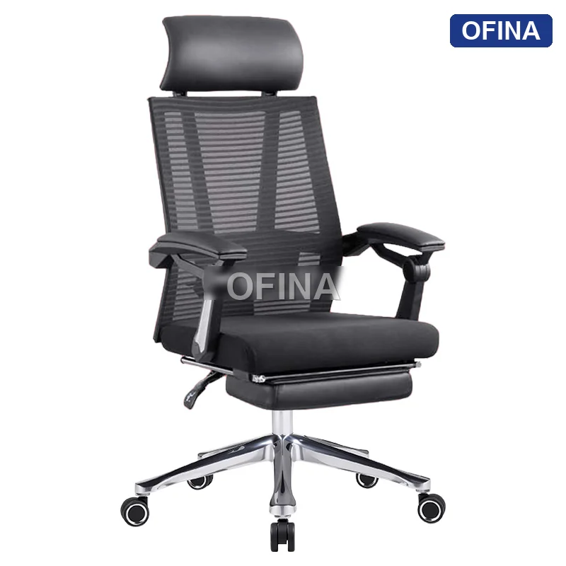 Ghế xoay văn phòng Plato PL07A Black