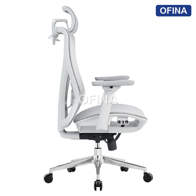 Ghế công thái học Ergonomic Maris Lite Grey thumbnail 2