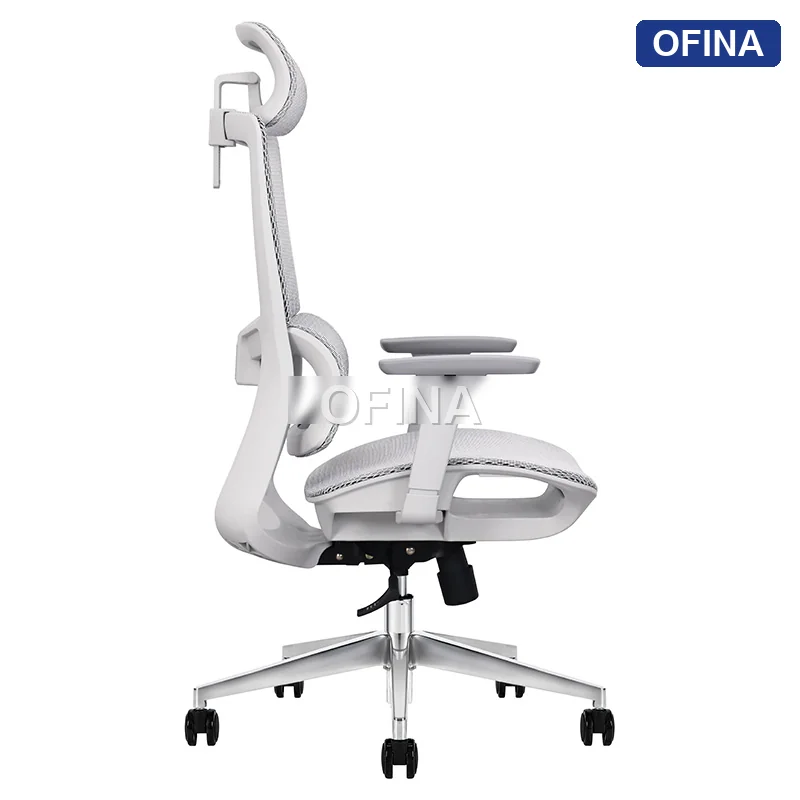 Ghế công thái học Ergonomic Plato Wave Grey thumbnail 2