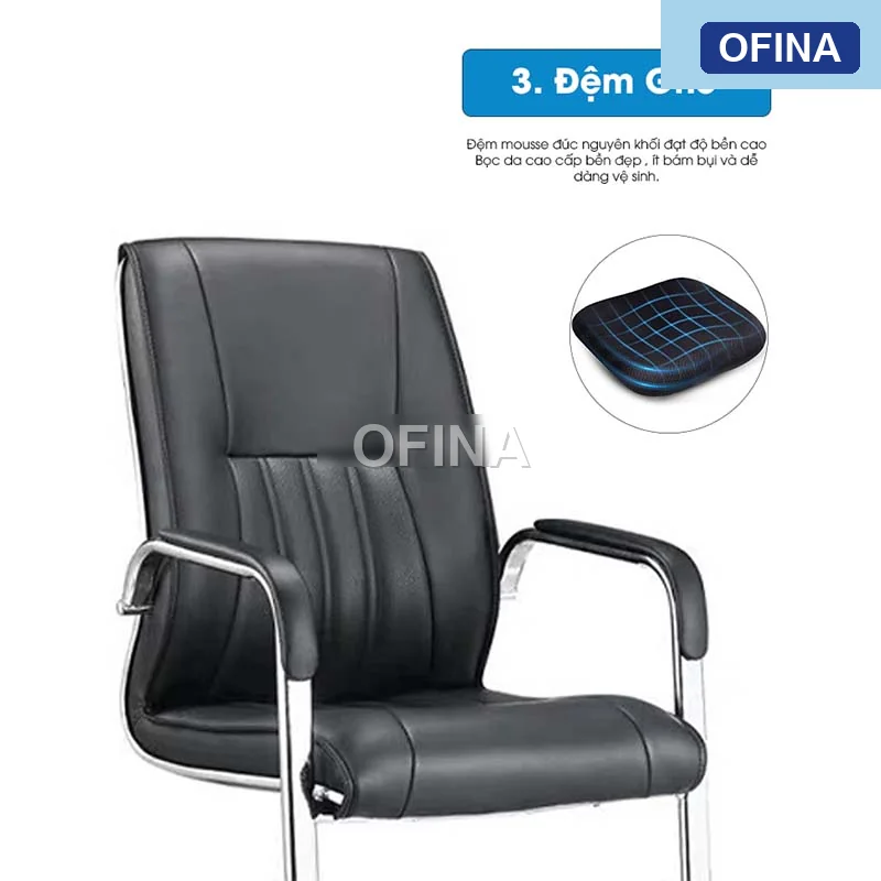 Ghế chân quỳ da Q4-BL thumbnail 3