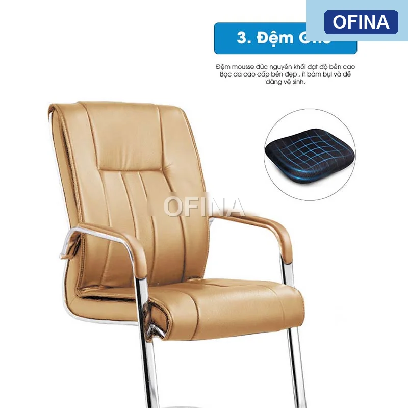 Ghế chân quỳ da Q4-BN thumbnail 4