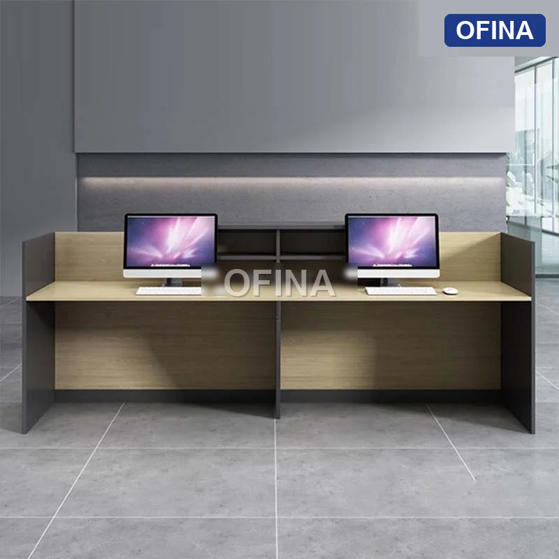 Quầy lễ tân QLT01 thumbnail 3