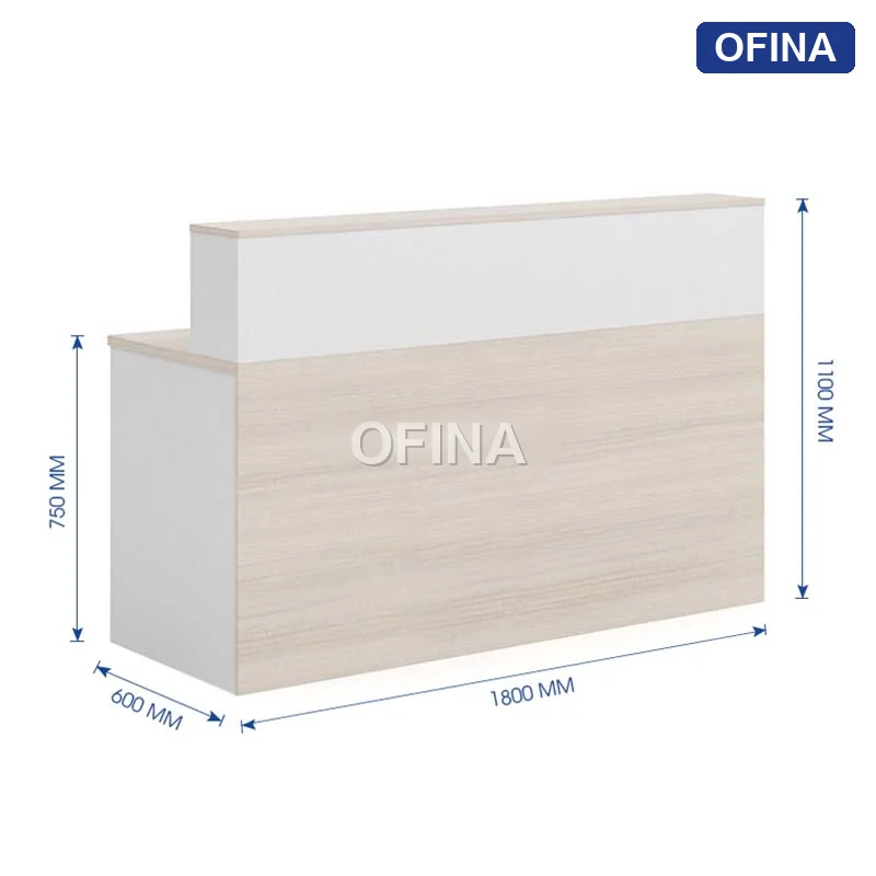 Quầy lễ tân QLT03-T thumbnail 3