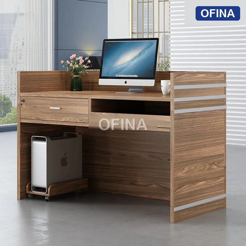 Quầy lễ tân QLT13 thumbnail 4