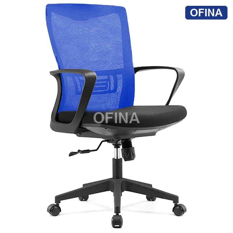 Ghế xoay văn phòng Ryan R01B-BL thumbnail 4