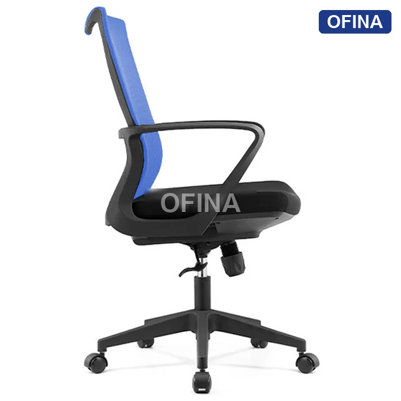 Ghế xoay văn phòng Ryan R01B-BL thumbnail 6