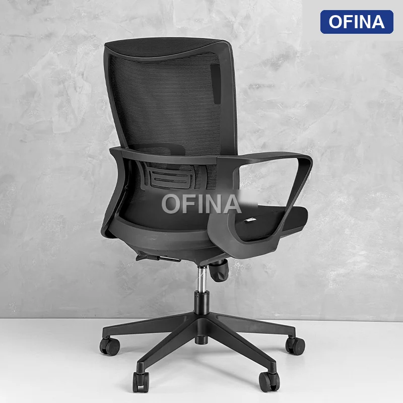 Ghế xoay văn phòng Ryan R01B-BL thumbnail 9