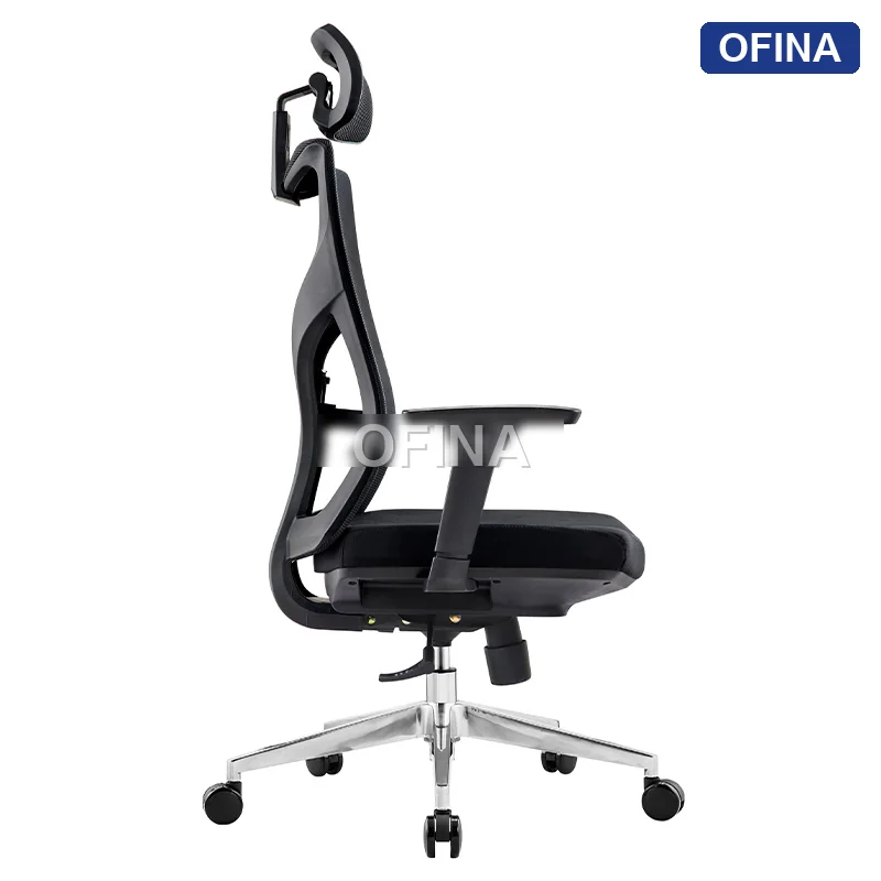 Ghế Công thái học  Ergonomic Ryan R02A Plus Black thumbnail 2