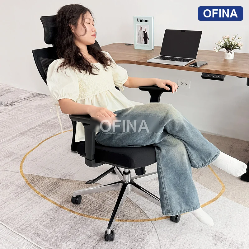 Ghế Công thái học  Ergonomic Ryan R02A Plus Black thumbnail 4