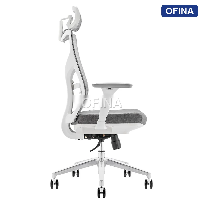 Ghế công thái học Ergonomic Ryan R02A Plus Grey thumbnail 3