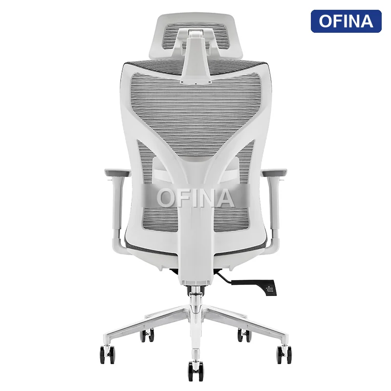 Ghế công thái học Ergonomic Ryan R02A Plus Grey thumbnail 4