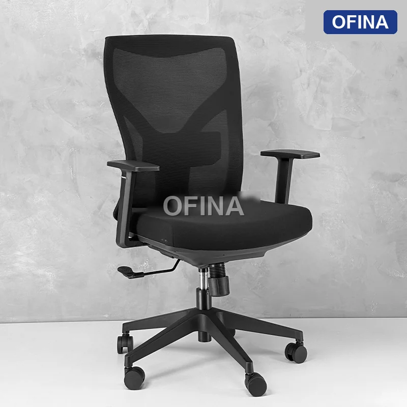 Ghế xoay văn phòng Ryan R02B-BL thumbnail 2