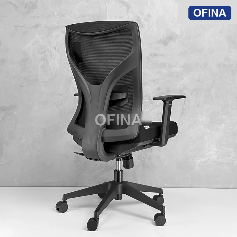 Ghế xoay văn phòng Ryan R02B-BL thumbnail 3