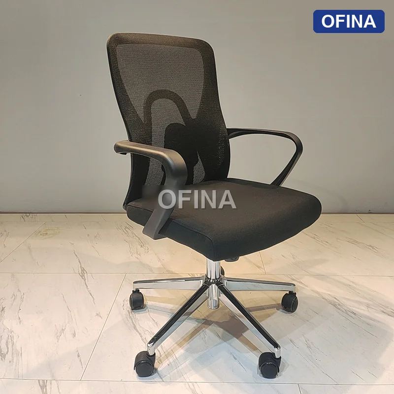 Ghế xoay văn phòng Ryan R10B-BL thumbnail 6