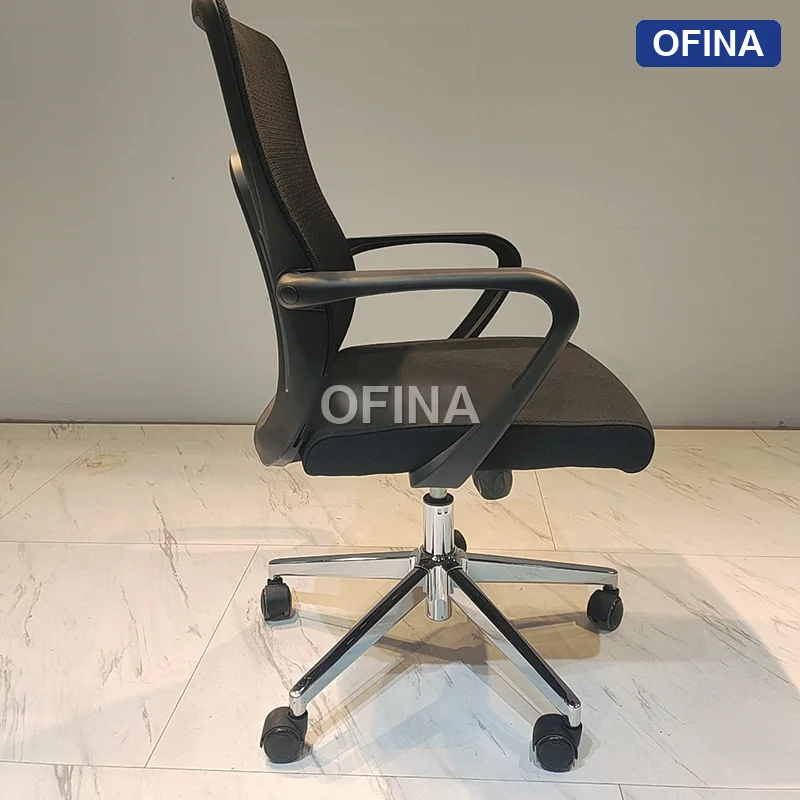 Ghế xoay văn phòng Ryan R10B-BL thumbnail 7