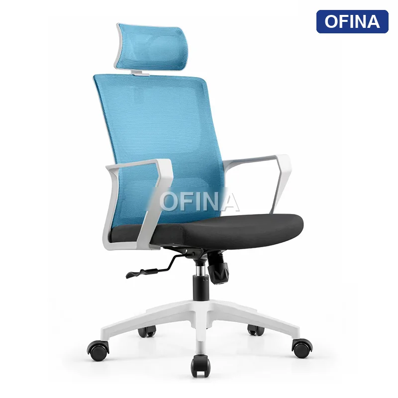 Ghế xoay văn phòng Ryan R28A-BL thumbnail 3