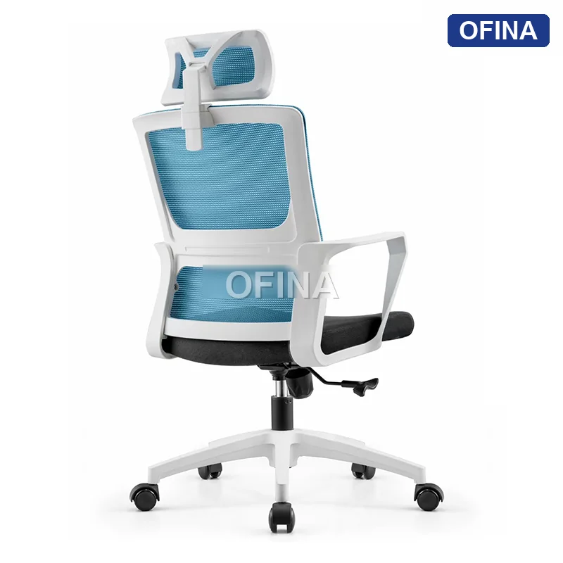 Ghế xoay văn phòng Ryan R28A-BL thumbnail 4