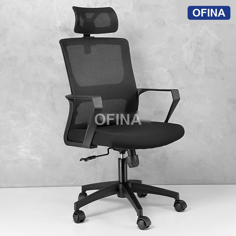 Ghế xoay văn phòng Ryan R28A-BL thumbnail 6