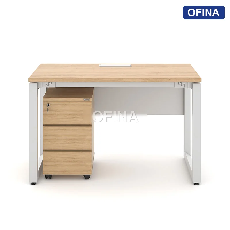 Bàn làm việc Ryder RU01A khung trắng