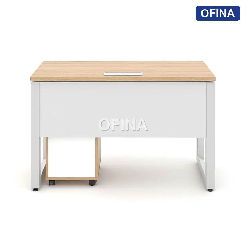 Bàn làm việc Ryder RU01A khung trắng thumbnail 3
