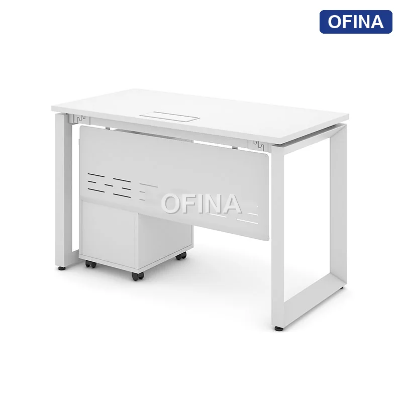 Bàn làm việc Ryder RU01A khung trắng thumbnail 7