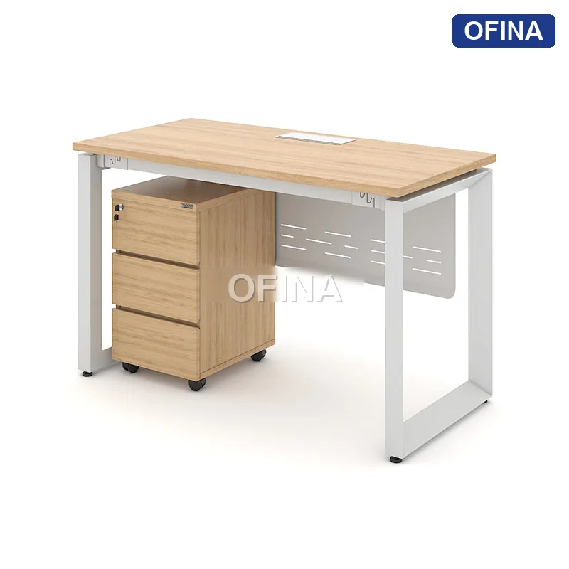 Bàn làm việc Ryder RU01B khung trắng thumbnail 2