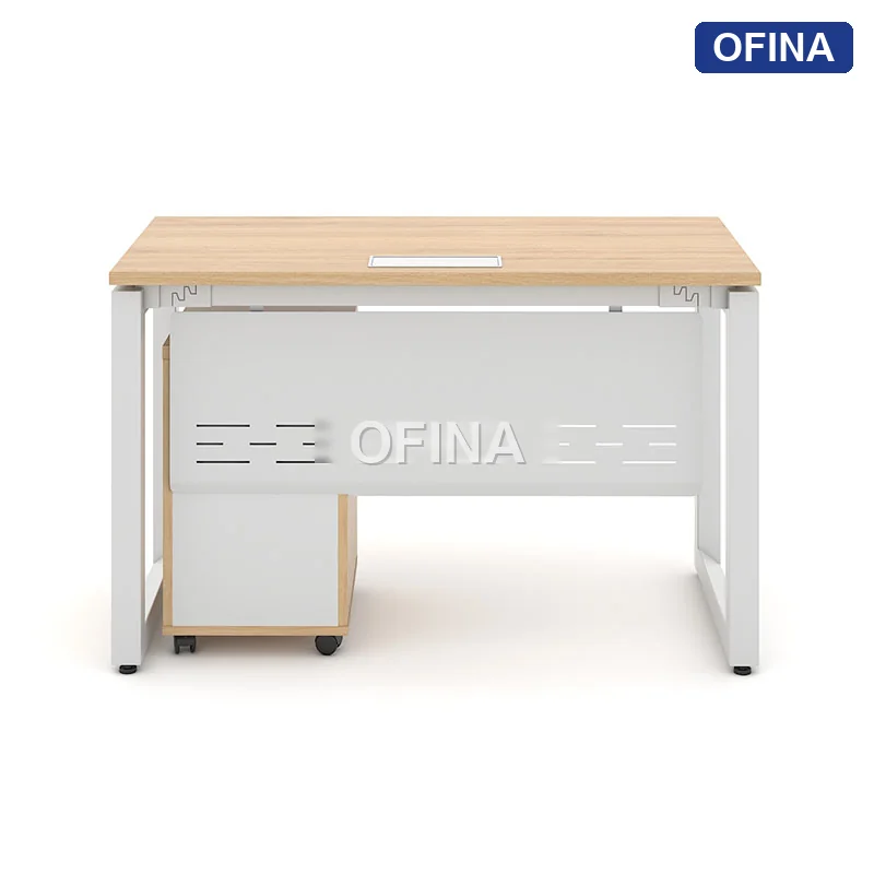 Bàn làm việc Ryder RU01B khung trắng thumbnail 3