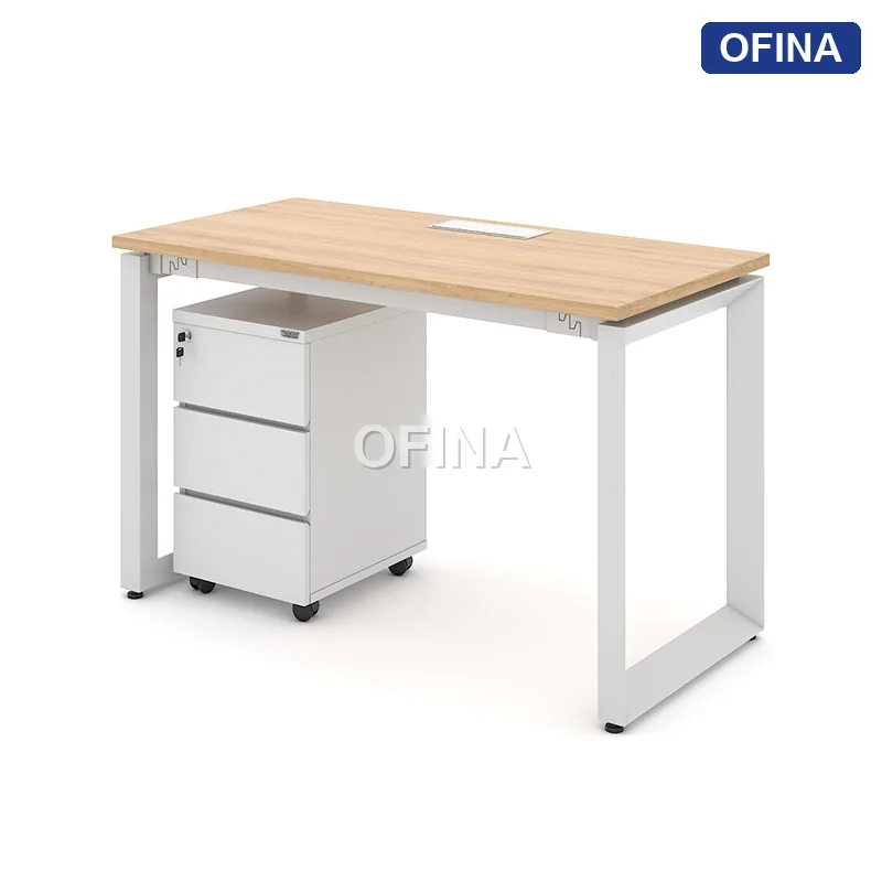 Bàn làm việc Ryder RU01 khung trắng