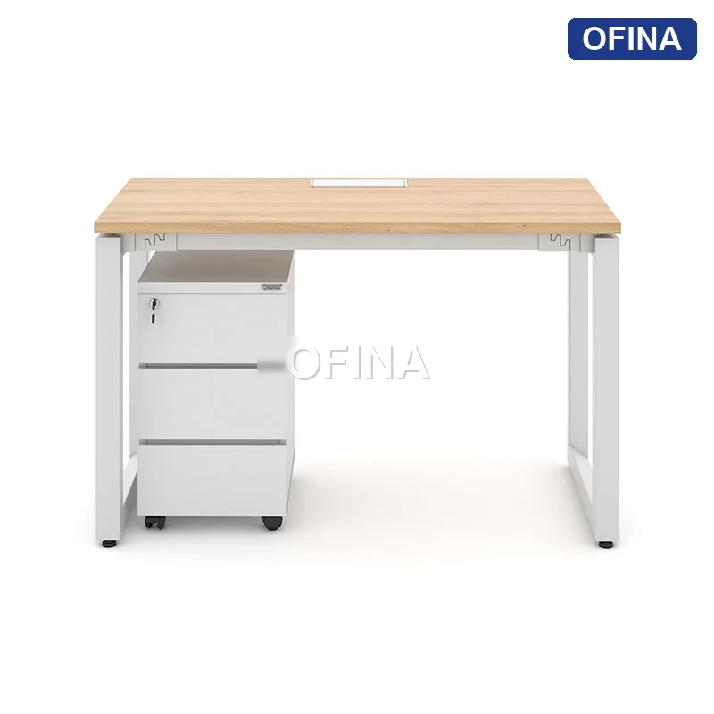 Bàn làm việc Ryder RU01 khung trắng thumbnail 3