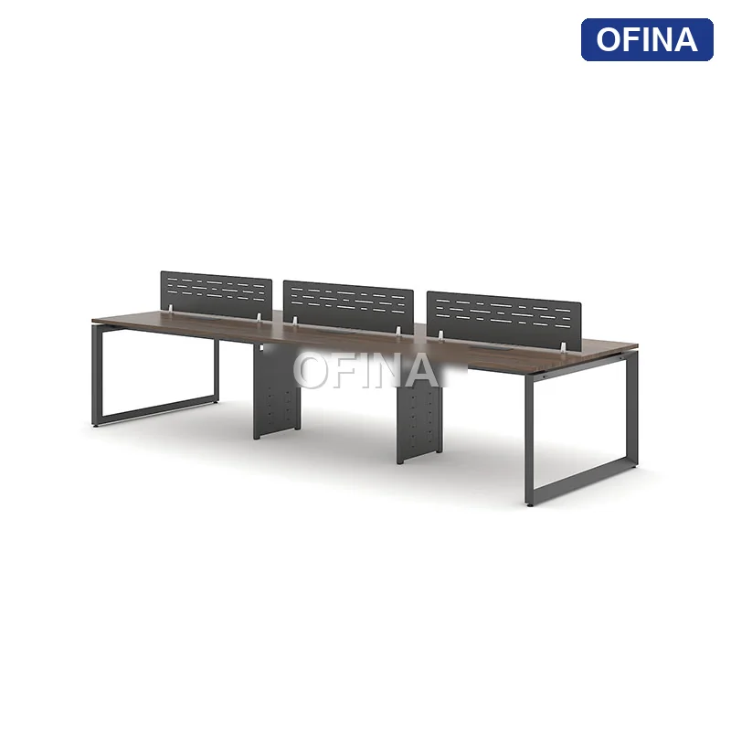 Cụm bàn làm việc RUC01-3612 khung đen thumbnail 3