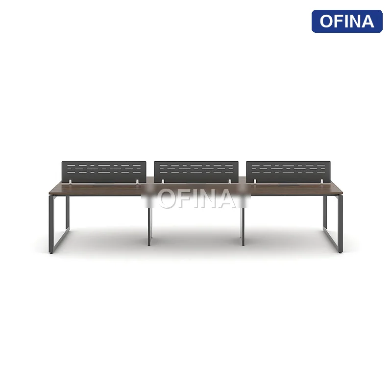 Cụm bàn làm việc RUC01-3612 khung đen thumbnail 4