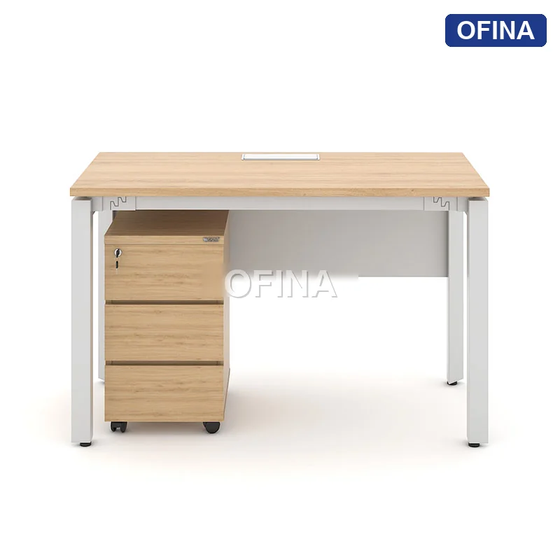 Bàn làm việc Ryder RY01A khung trắng thumbnail 2