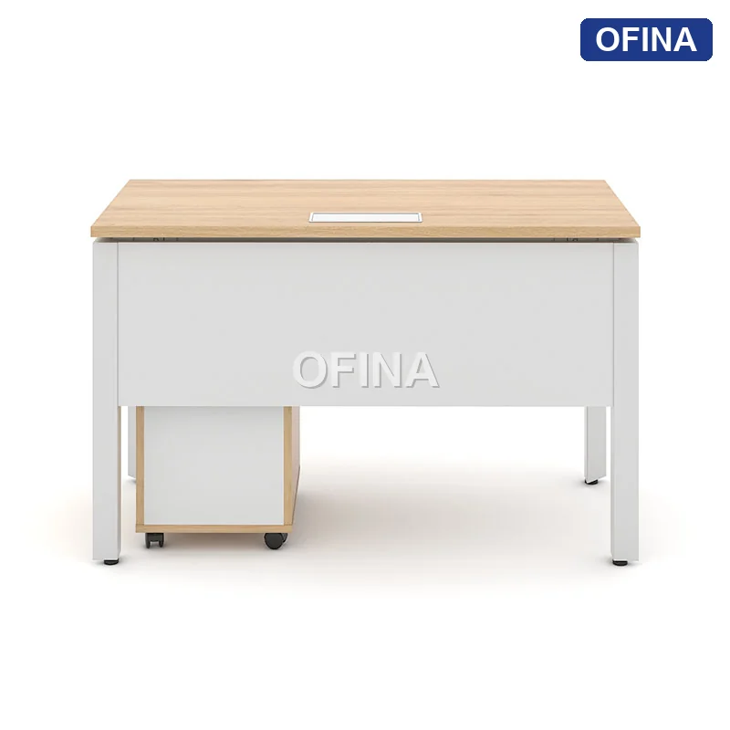 Bàn làm việc Ryder RY01A khung trắng thumbnail 4