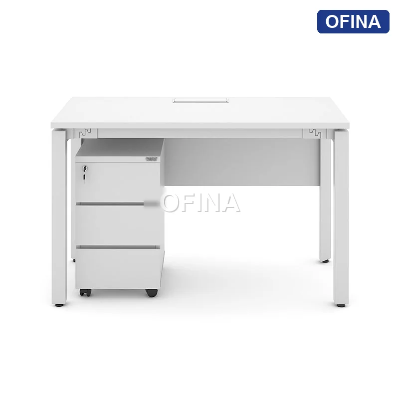 Bàn làm việc Ryder RY01A khung trắng thumbnail 7