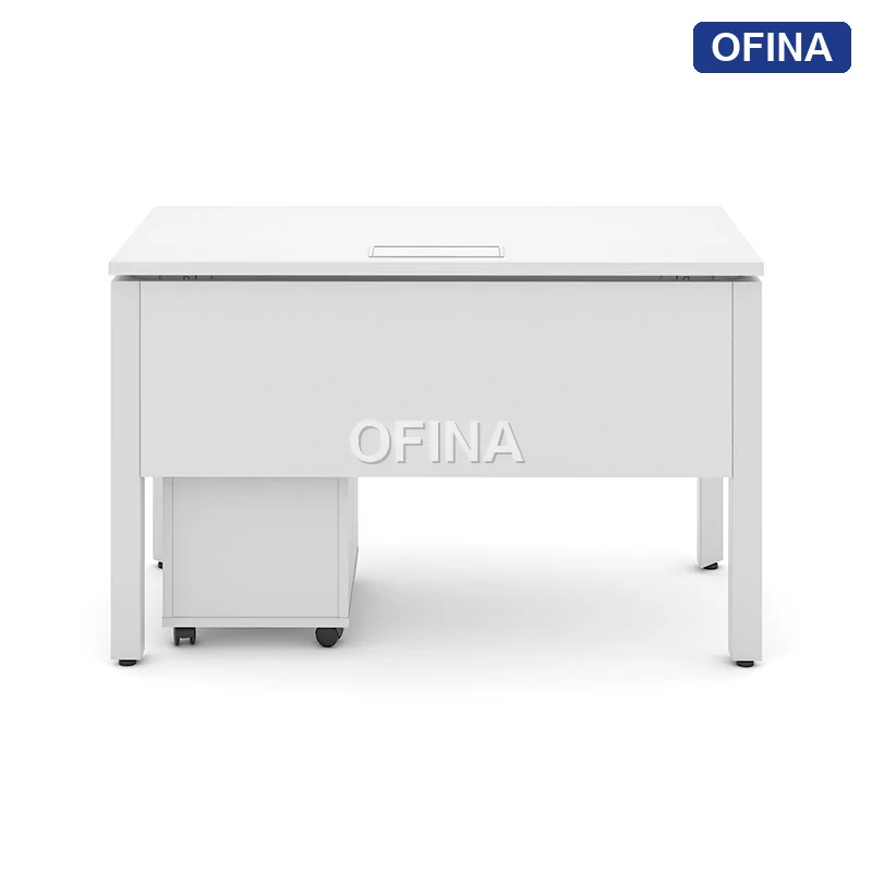 Bàn làm việc Ryder RY01A khung trắng thumbnail 8