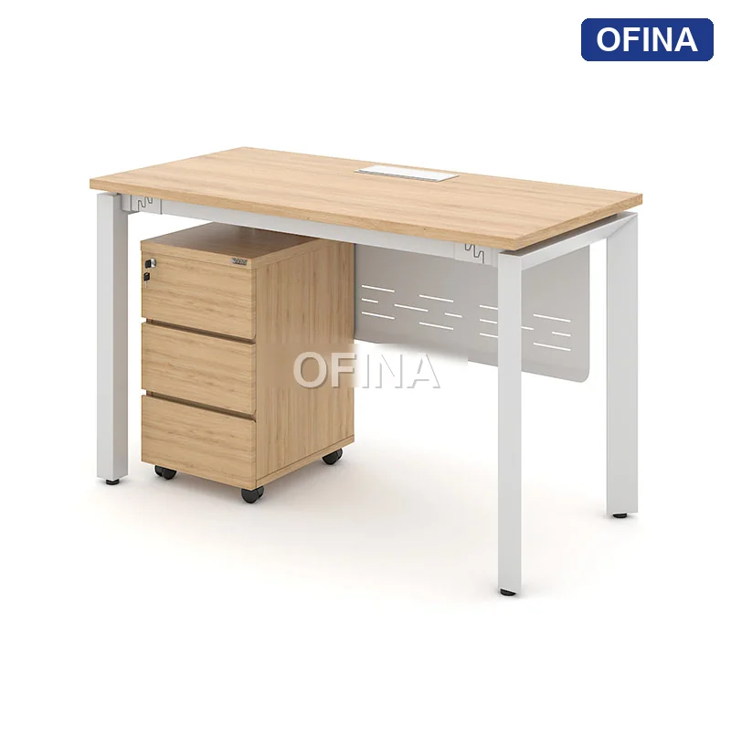 Bàn làm việc Ryder RY01B khung trắng