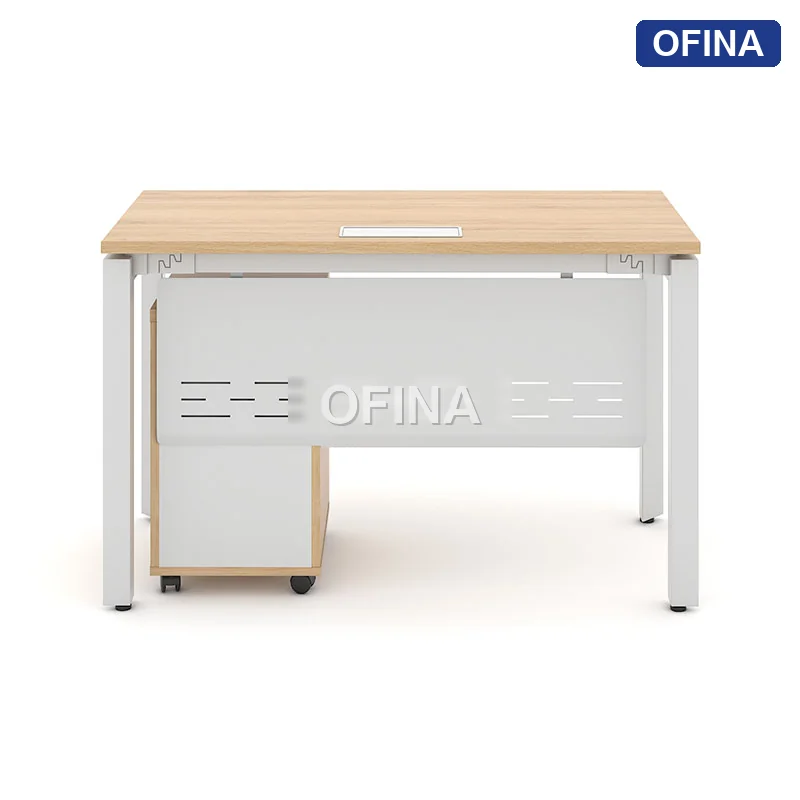 Bàn làm việc Ryder RY01B khung trắng thumbnail 2