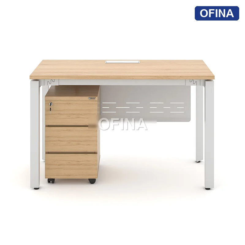 Bàn làm việc Ryder RY01B khung trắng thumbnail 3