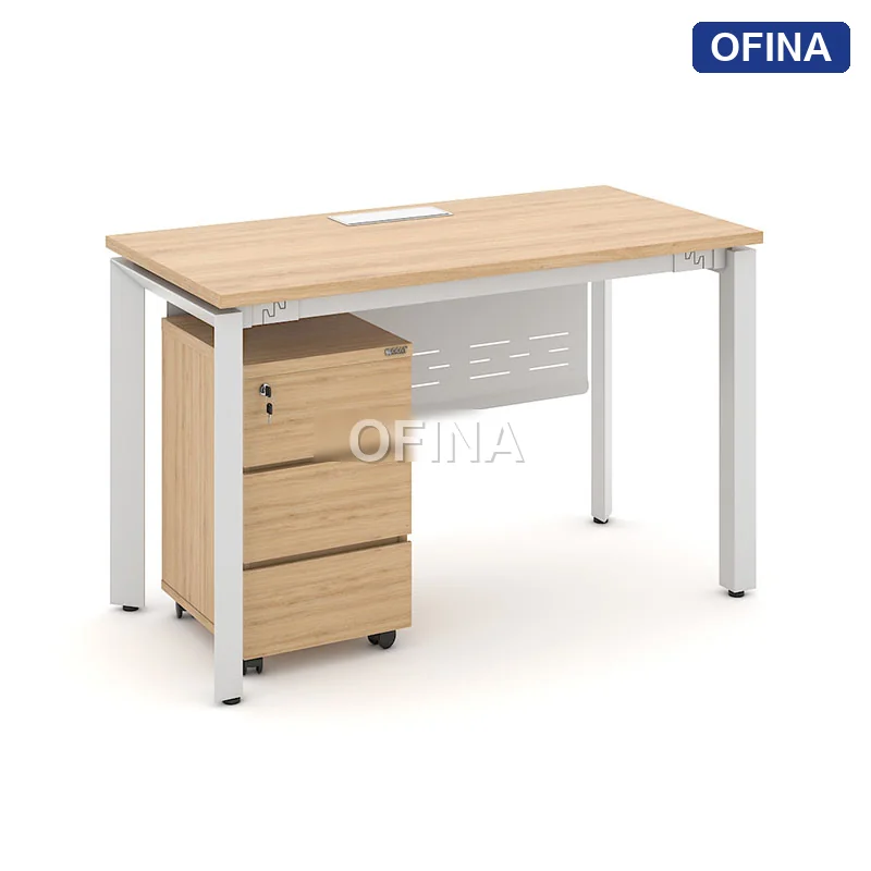 Bàn làm việc Ryder RY01B khung trắng thumbnail 4