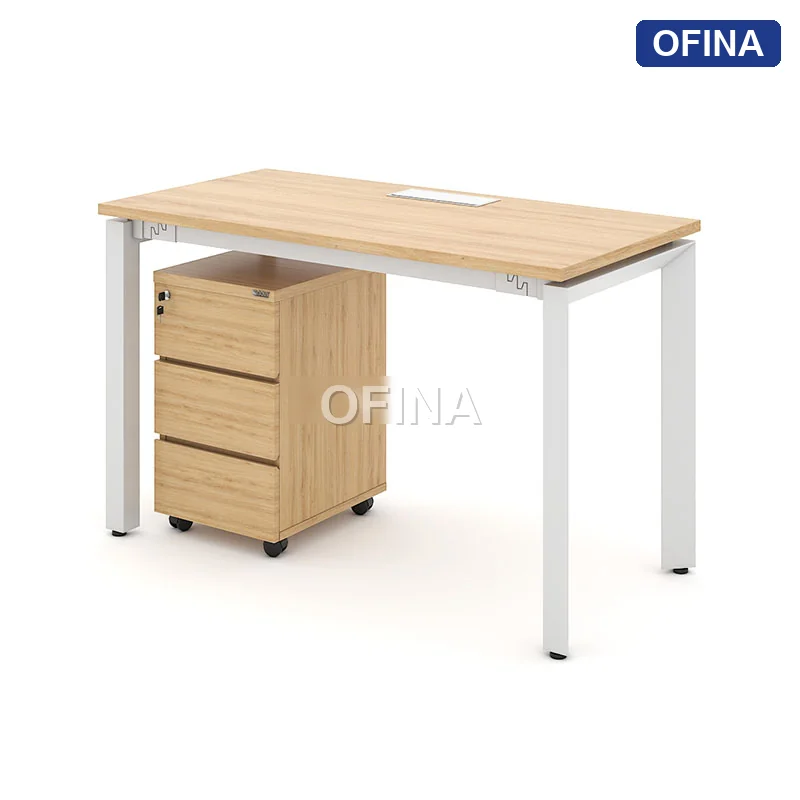 Bàn làm việc Ryder RY01 khung trắng