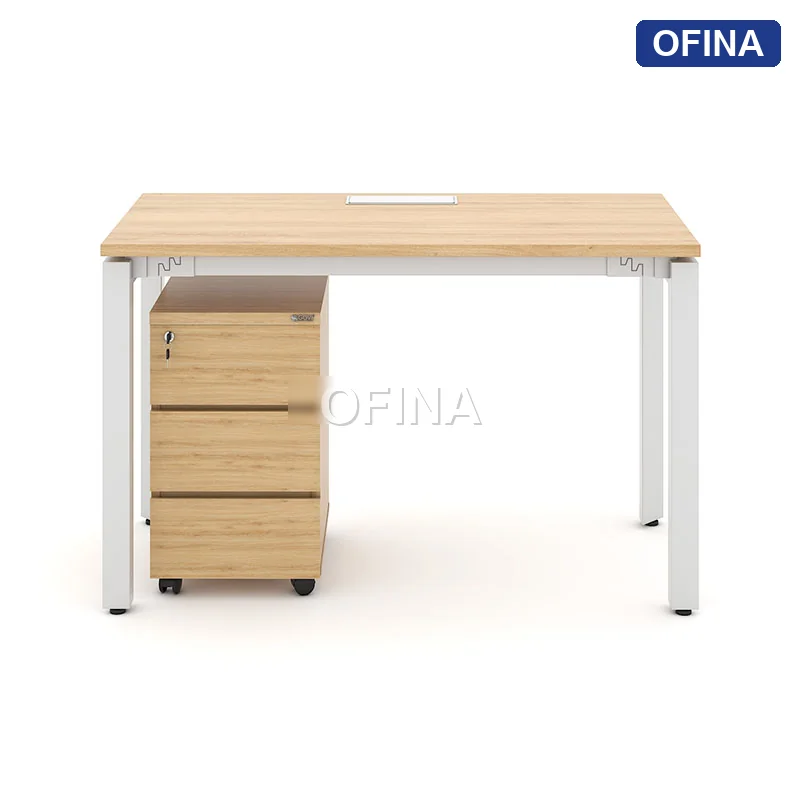 Bàn làm việc Ryder RY01 khung trắng thumbnail 2